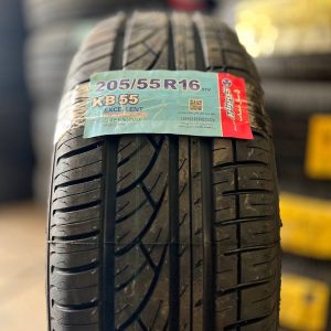 لاستیک کویر دولتی 205/55/16 طرح گل KB55 ساخت 2025