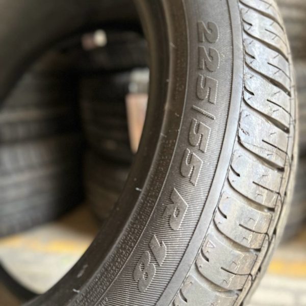 لاستیک کویر دولتی 225/55/18 طرح گل KB500 ساخت 2025