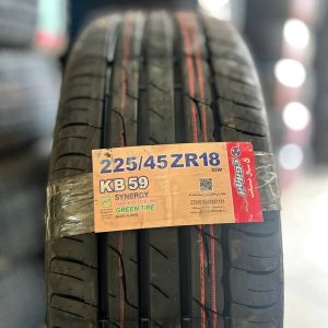 لاستیک کویر دولتی 225/45/18 طرح گل KB59 ساخت 2025