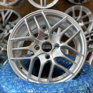 رینگ BBS بی‌ بی‌ اس سایز 15/108 نقره‌ای