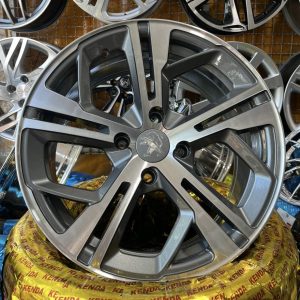 رینگ Peugeot پژو کربن سایز 16/108 تراش طوسی براق