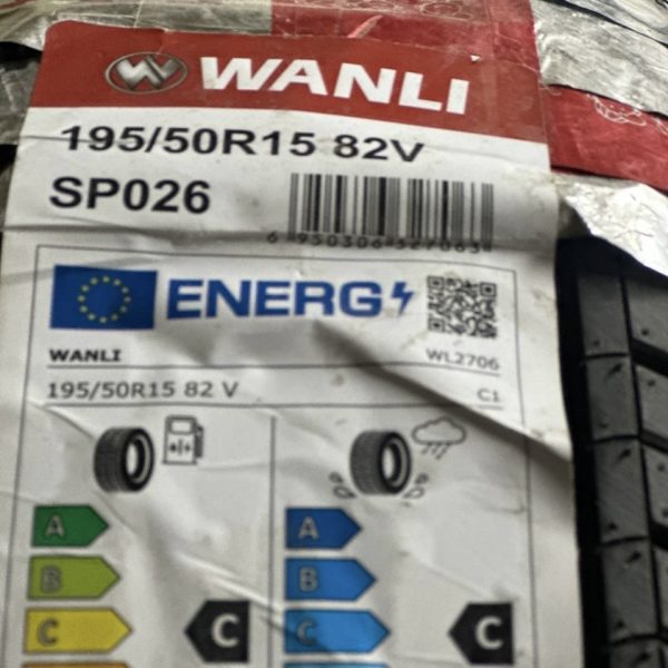 لاستیک WANLI وانلی 195/50/15 SP026 ساخت 2024