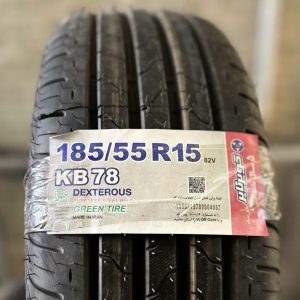 لاستیک کویر دولتی 185/55/15 طرح گل KB78 ساخت 2025