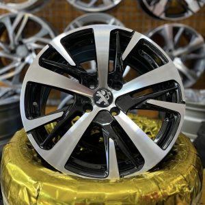 رینگ RCZ ار سی زد سایز 16 تراش مشکی براق