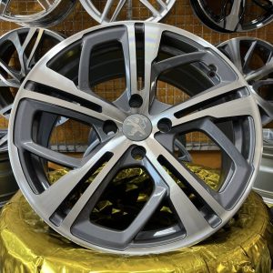 رینگ CARBON کربن سایز 17 تراش دودی براق