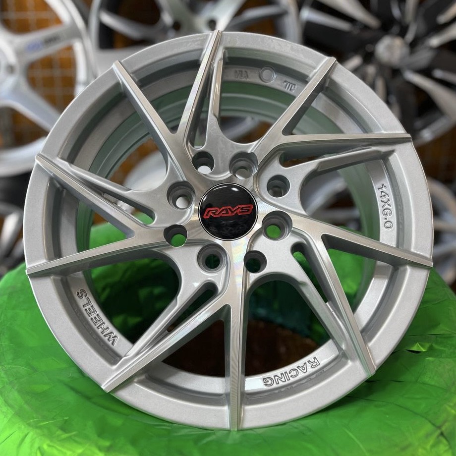 رینگ RAYS رایز MS سایز 14 نقرهای کد 1230