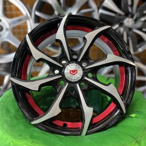رینگ Vossen ووسن سایز 14 تراش نقره‌ای کد 1430