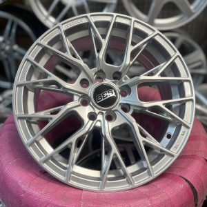 رینگ BBS بی بی اس 2026 HS سایز 15 نقره‌ای کد 1338