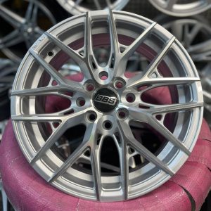 رینگ BBS بی بی اس 2026 MS سایز 15 نقره‌ای کد 1413