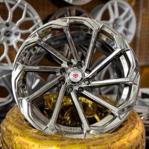 رینگ Vossen ووسن طبری سایز ۱۶ جا پیچ ۱۰۸ کروم